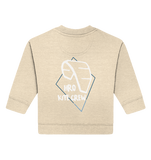 KiteCrewHro Vorne Hinten - Baby Organic Sweatshirt