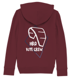 KiteCrewHro Vorne Hinten - Kids Organic Hoodie