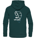 KiteCrewHro Vorne Hinten - Organic Hoodie