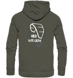 KiteCrewHro Vorne Hinten - Organic Hoodie