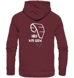 KiteCrewHro Vorne Hinten - Organic Hoodie