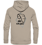 KiteCrewHro Vorne Hinten - Organic Hoodie