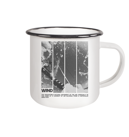 Winddefinition - Emaille Tasse