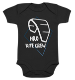 KiteCrewHro Logo Brustprint - Organic Baby Bodysuite