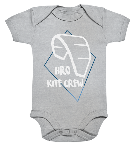 KiteCrewHro Logo Brustprint - Organic Baby Bodysuite