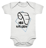 KiteCrewHro Logo Brustprint - Organic Baby Bodysuite