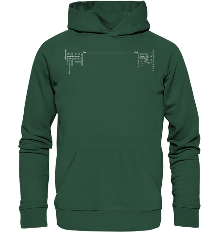 Kitesurf buzzwords - Organic Hoodie