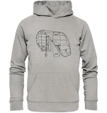 KiteSet Xray - Organic Basic Hoodie