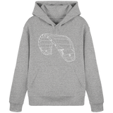 KiteOnly Xray - Biobaumwolle Hoodie