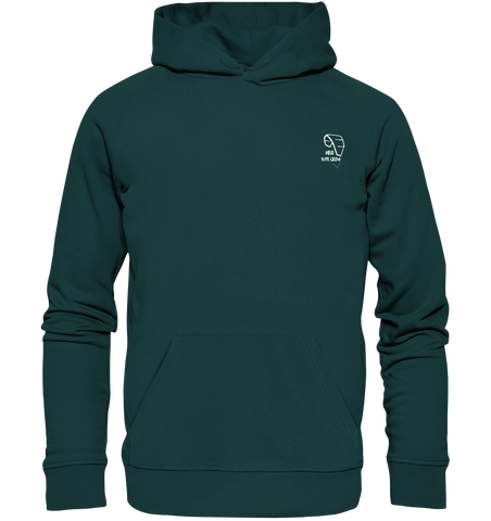 KiteCrewHro Logo Brustprint - Organic Hoodie