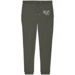 Kite and Board Bestickt - Organic Jogger Pants (Stick)