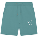 Kite and Board Bestickt - Organic Jogger Shorts (Stick)