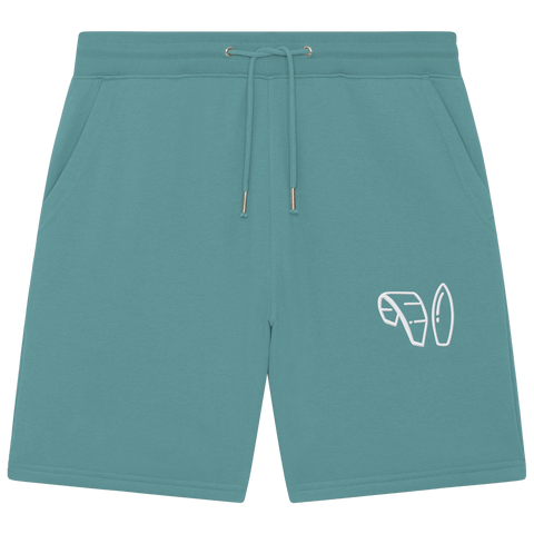 Kite and Board Bestickt - Organic Jogger Shorts (Stick)
