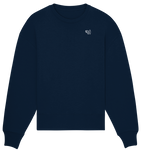 Kite and Board Stick - Organic Oversize Sweatshirt (Stick)