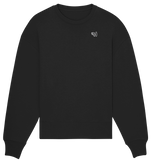 Kite and Board Stick - Organic Oversize Sweatshirt (Stick)