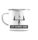 Life Behind Bars - Emaille Tasse