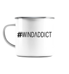 #windaddict - Emaille Tasse