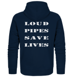 Loud Pipes Save Lives Rücken - Zipper