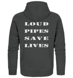 Loud Pipes Save Lives Rücken - Zipper