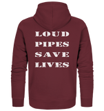 Loud Pipes Save Lives Rücken - Zipper