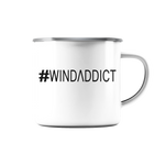 #windaddict - Emaille Tasse