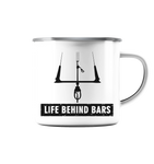 Life Behind Bars - Emaille Tasse