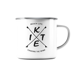 X Kite - Emaille Tasse