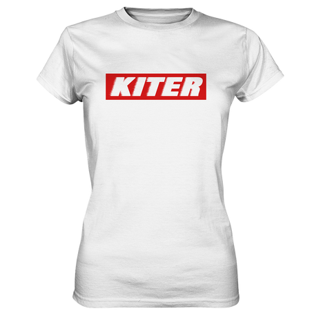 Kiter in Red - Ladies Shirt