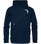 Langer Kitesurfer - Hoodie Biobaumwolle