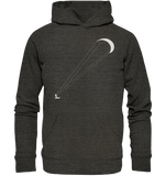 Langer Kitesurfer - Hoodie Biobaumwolle