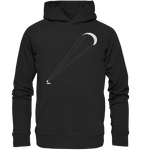 Langer Kitesurfer - Hoodie Biobaumwolle