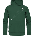 Langer Kitesurfer - Hoodie Biobaumwolle