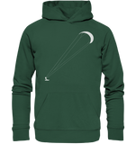 Langer Kitesurfer - Hoodie Biobaumwolle