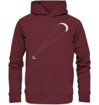 Langer Kitesurfer - Hoodie Biobaumwolle