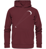 Langer Kitesurfer - Hoodie Biobaumwolle