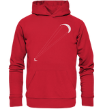 Langer Kitesurfer - Hoodie Biobaumwolle