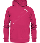 Langer Kitesurfer - Hoodie Biobaumwolle