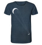 Langer Kitesurfer - Shirt (meliert) Biobaumwolle