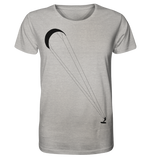 Langer Kitesurfer - Shirt (meliert) Biobaumwolle