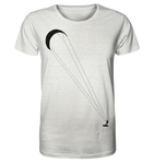 Langer Kitesurfer - Shirt (meliert) Biobaumwolle