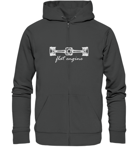 Flat Engine - Biobaumwolle Zipper