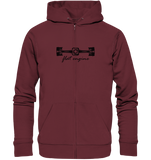 Flat Engine - Biobaumwolle Zipper