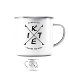 X Kite - Emaille Tasse